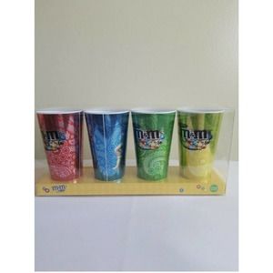 M&M's World 3D Characters 24oz Cup Tumbler Set